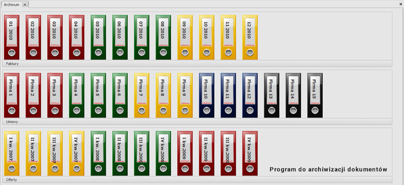 program do archiwizacji dokumentów