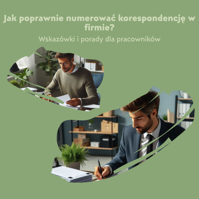 Jak numerować korespondencję​