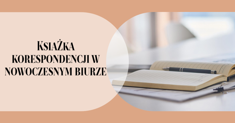 Książka korespondencji w nowoczesnym biurze