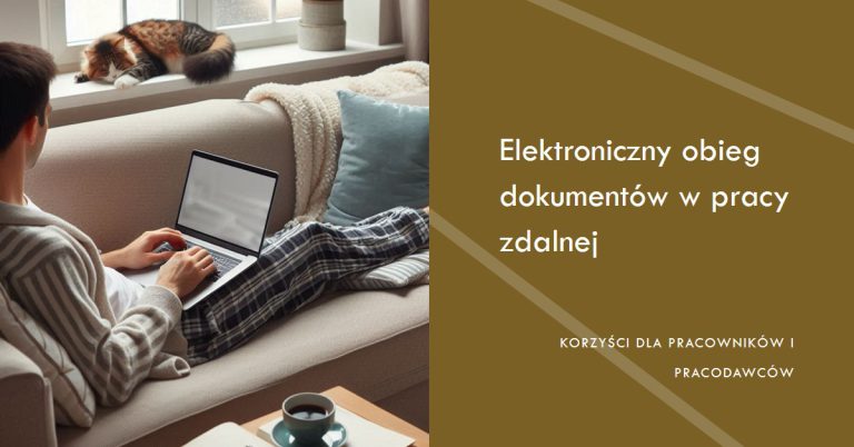 Jakie korzyści przynosi elektroniczny obieg dokumentów w pracy zdalnej