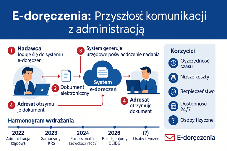e-doręczenia będą obowiązkowe
